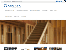 Tablet Screenshot of dacorta.com